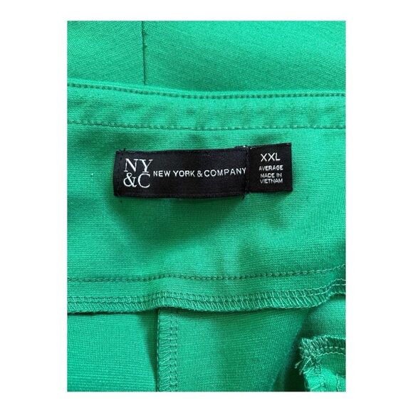 New York & Company Kelly green stretch dress pants size XXL - Picture 5 of 6
